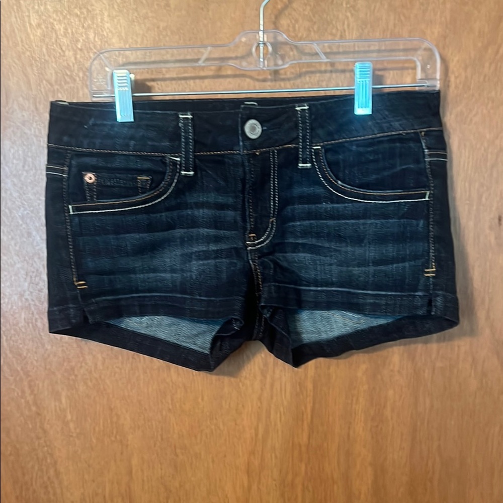 American Eagle Outfitters Dark Blue Jean Shorts